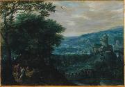 Gillis van Coninxloo Landscape with Venus and Adonis oil painting artist